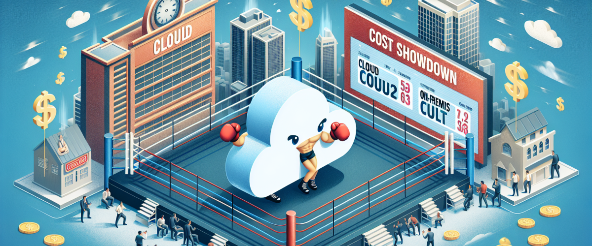 Cloud vs on-premise cost comparison
