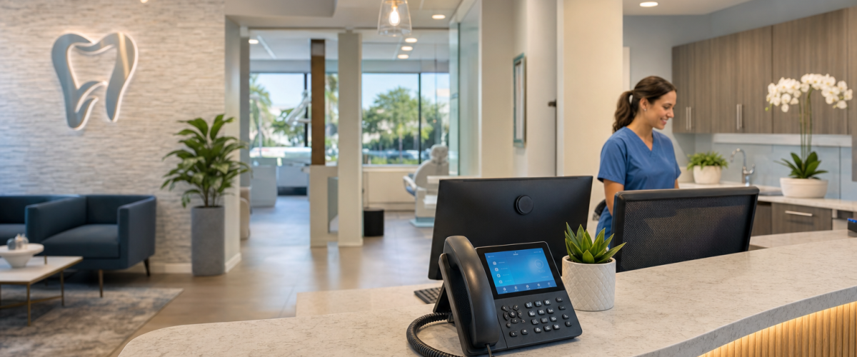 Orlando dental practice HIPAA-compliant cloud phone system setup