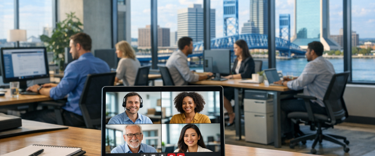Jacksonville business phone system for remote teams